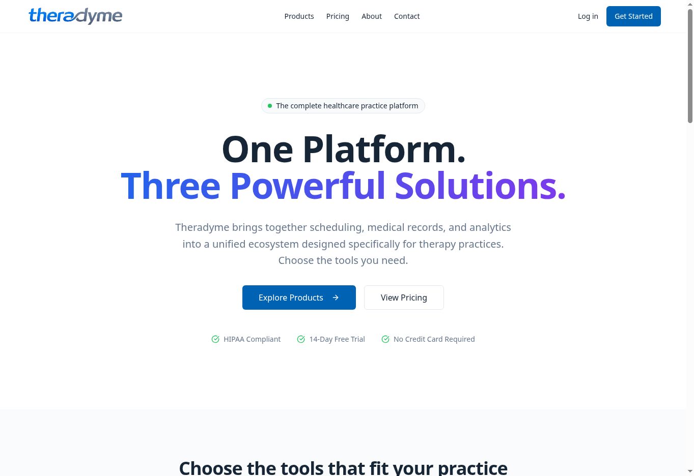 Theradyme project preview